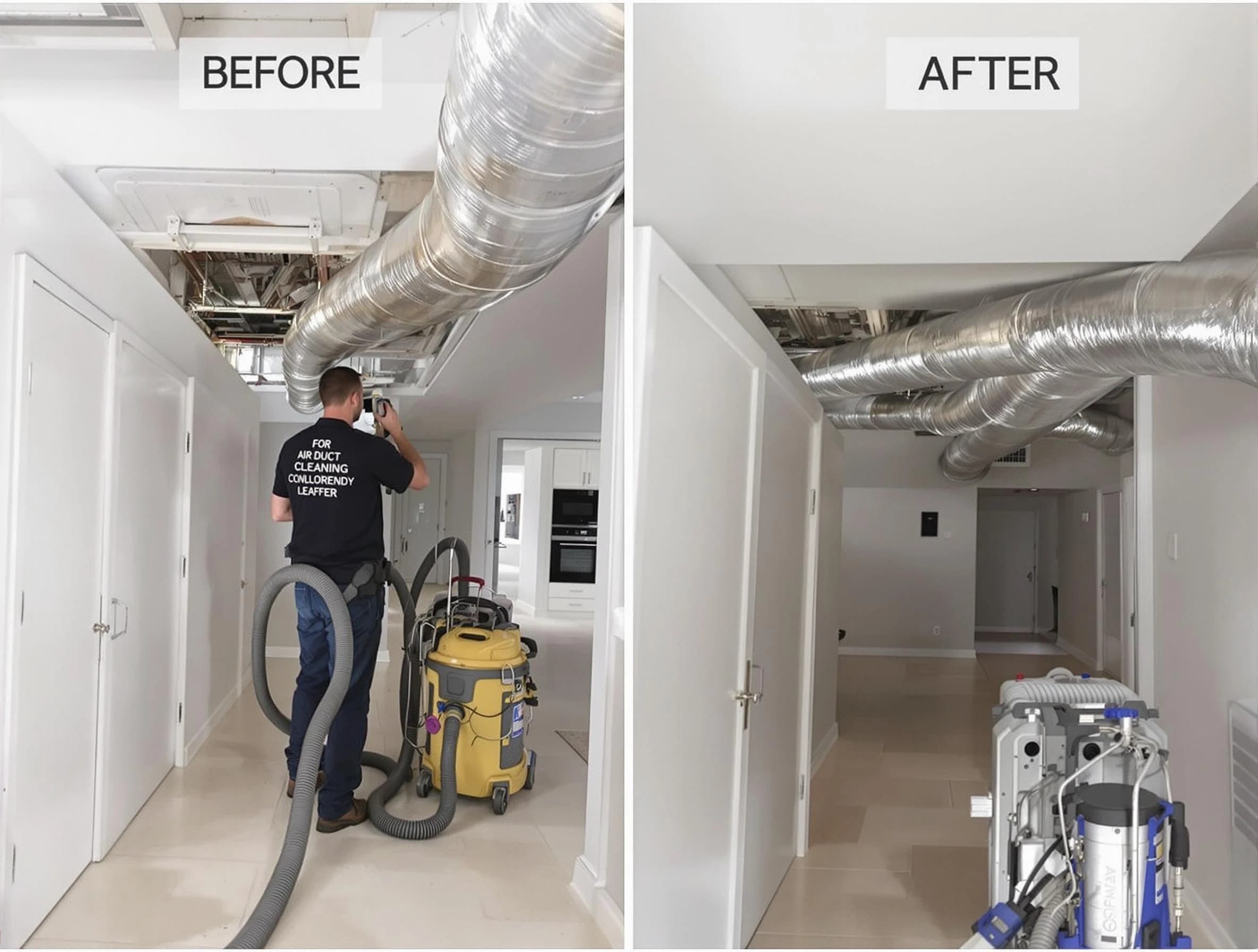 Redan Air Duct Cleaning professional performing thorough air duct cleaning in Redan