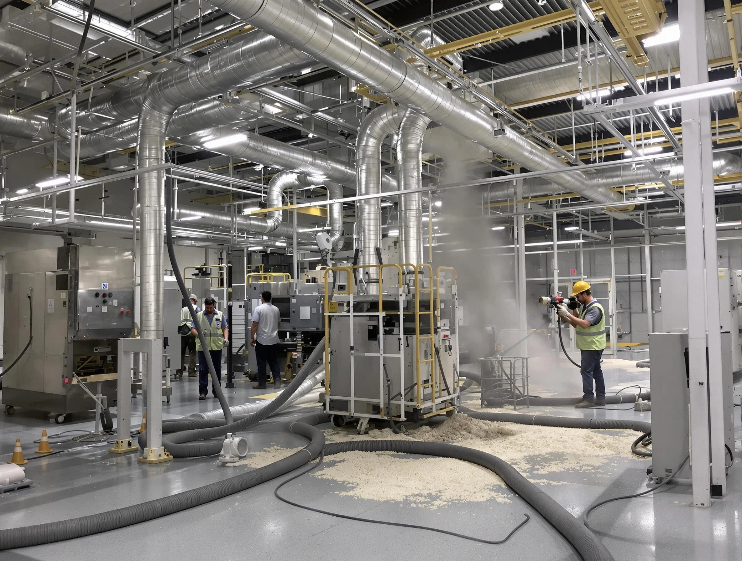 Heavy-duty industrial duct cleaning by Redan Air Duct Cleaning in Redan