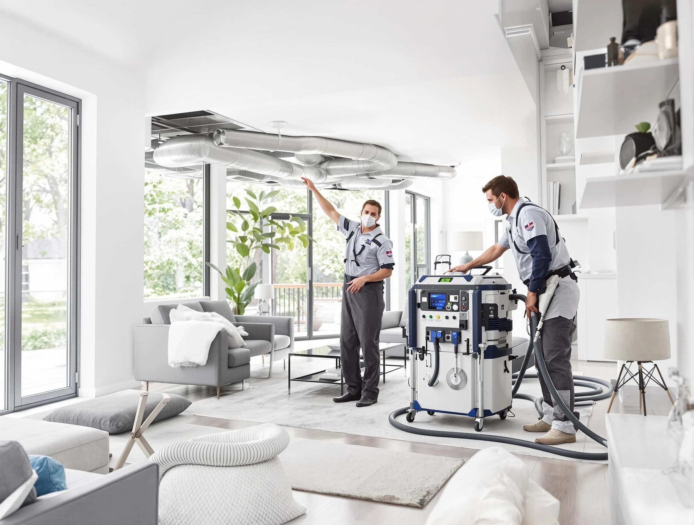 Redan Air Duct Cleaning professional conducting pure air duct cleaning with state-of-the-art equipment in Redan