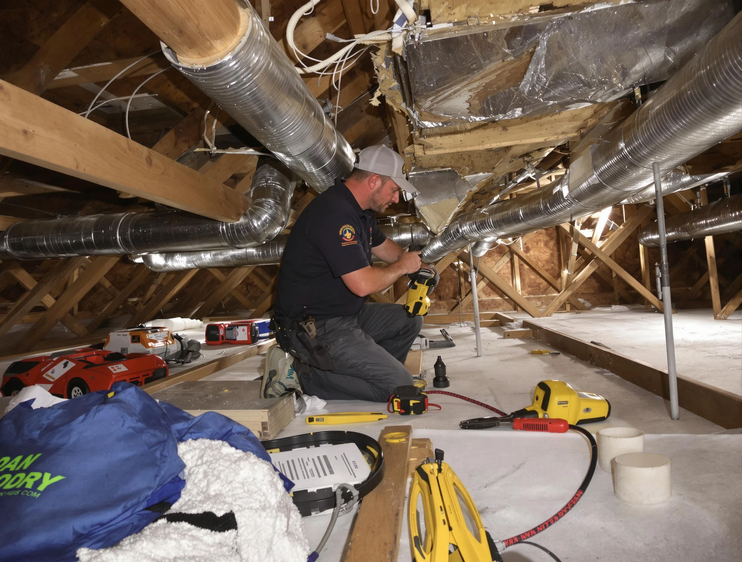 Professional air duct repair by Redan Air Duct Cleaning in Redan