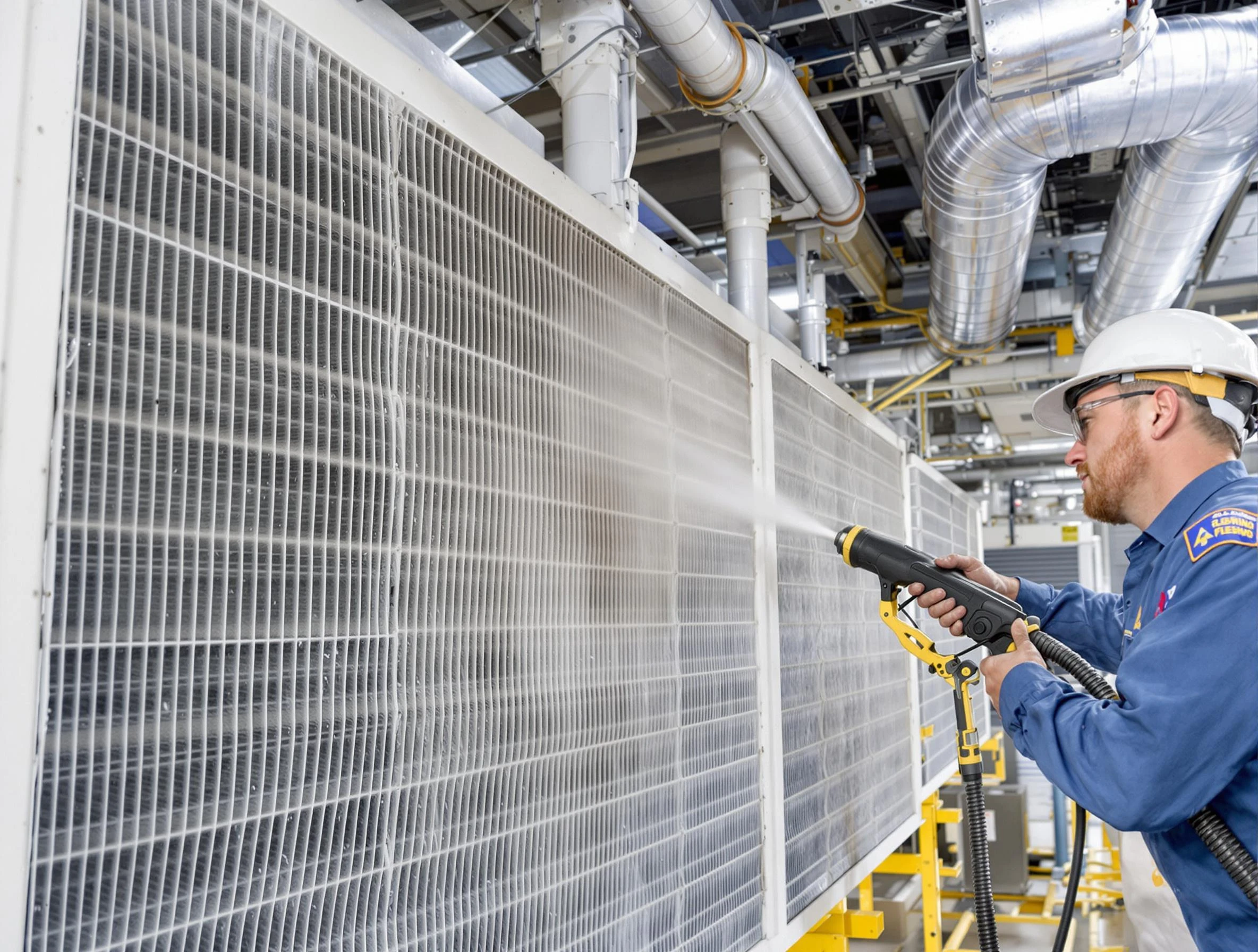 Professional commercial coil cleaning by Redan Air Duct Cleaning in Redan