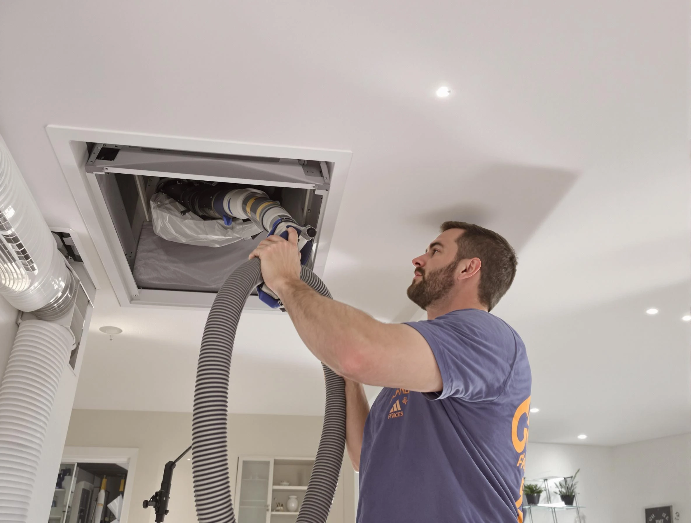 Precision indoor duct cleaning by Redan Air Duct Cleaning in Redan