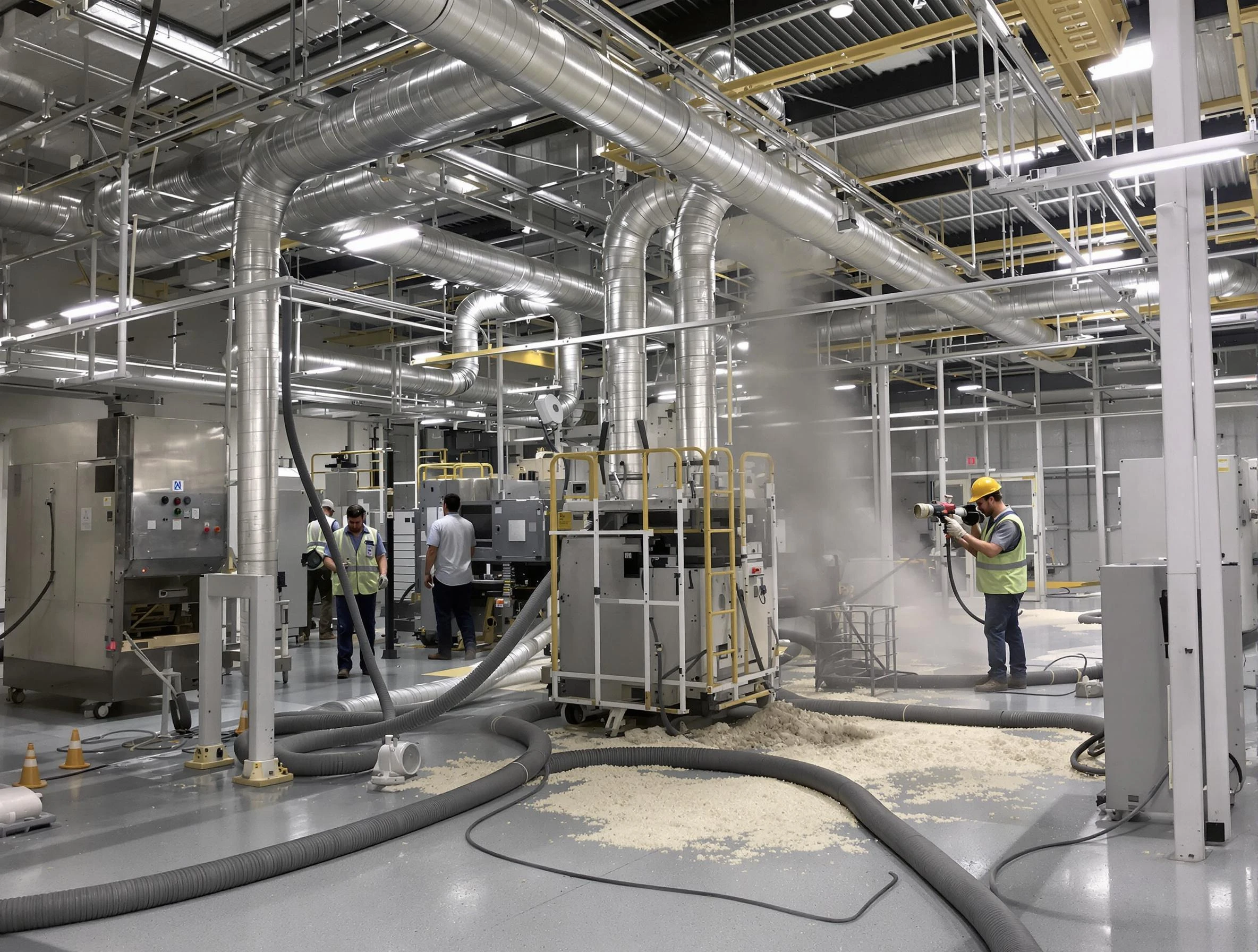 Heavy-duty industrial duct cleaning by Redan Air Duct Cleaning in Redan