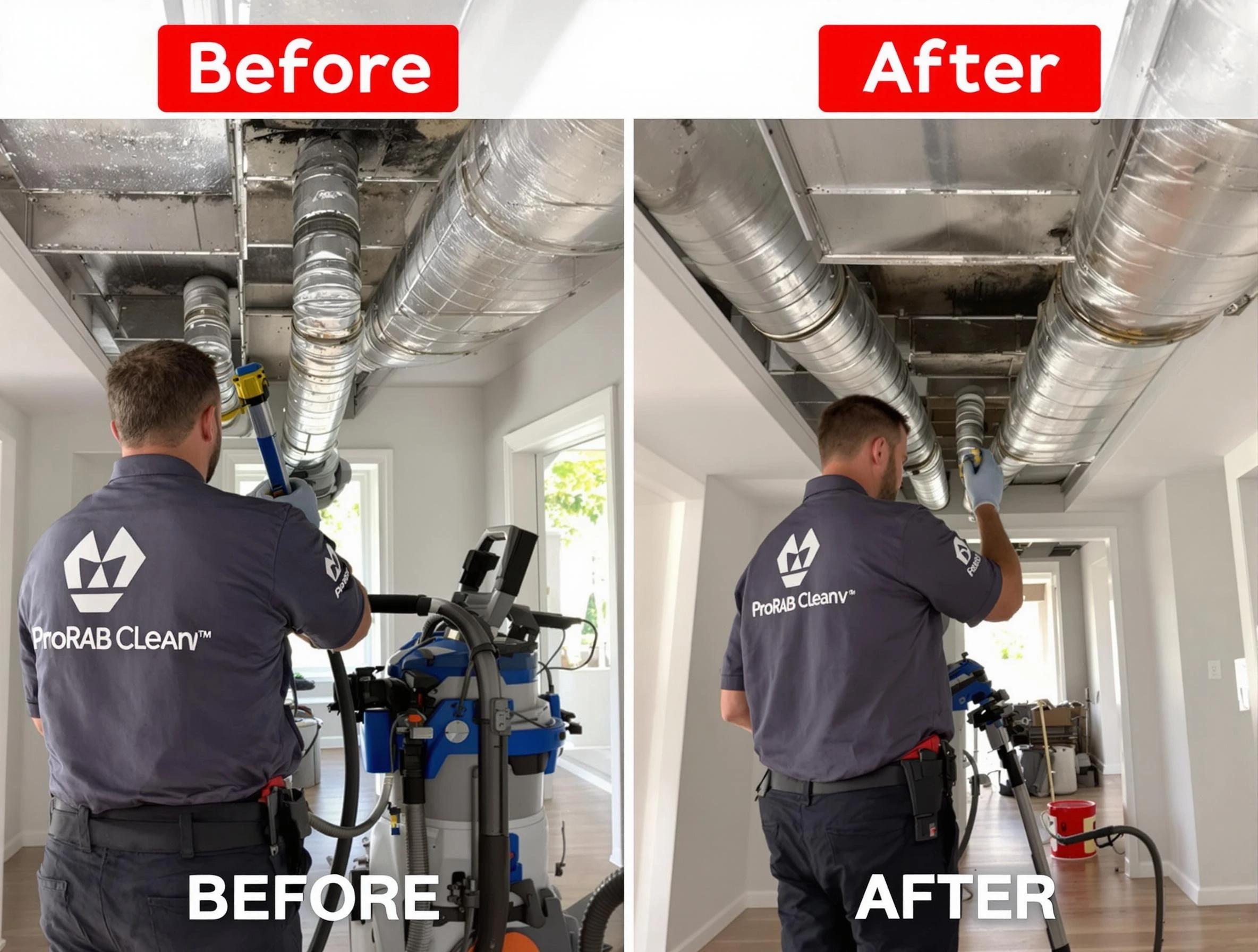 Redan Air Duct Cleaning expert performing thorough residential duct cleaning in a Redan home